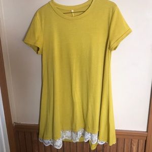 Mustard boutique blouse